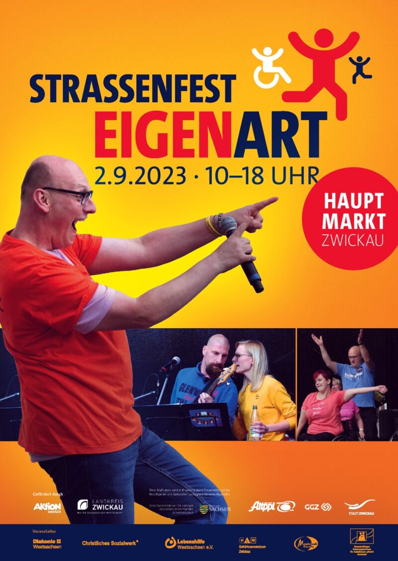 inklusives Straßenfest EIGENART 2023